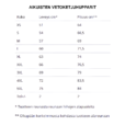 kokotaulukot vetoketjuhuppareihin
