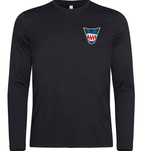 Active T pitkähiha unisex, musta